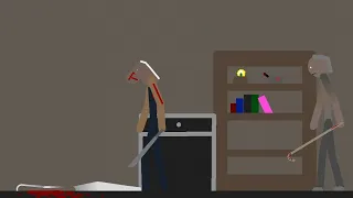 Grandpa VS Headhorse - Stickman Animation