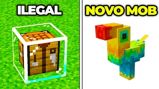 +249 Coisas que você NÃO SABIA sobre o Minecraft!