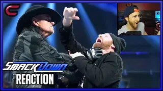 Undertaker Returns and Chokeslams Sami Zayn Reaction |SD Live September 10th 2019|