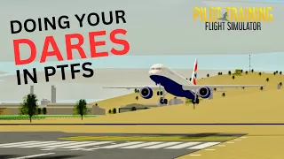 DOING YOUR DARES IN PTFS | Part 1