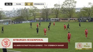 SG Barockstadt Fulda-Lehnerz - TSV Steinbach Haiger | Bitburger-Hessenpokal 2022 Halbfinale I