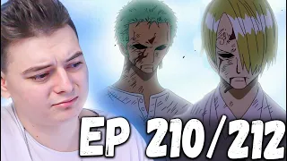 One Piece 210 211 212 episode| Reaction to anime