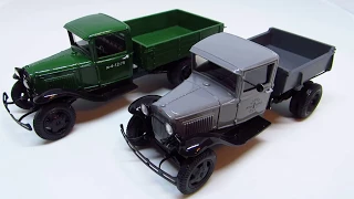 Обзор моделей ГАЗ - ММ и ГАЗ -410 от мастерской ALF в масштабе 1/43