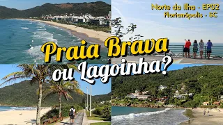 PRAIA BRAVA e LAGOINHA DO NORTE- (NÃO venha pra cá sem VER este vídeo antes) Floripa-SC