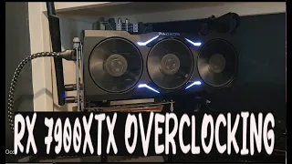 RX 7900 XTX Overclocking and undervolting the REFERENCE GPU, get 10% more performance in gaming!