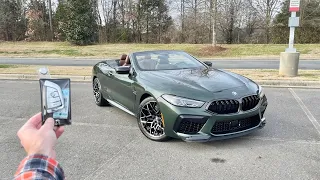 2024 BMW M8 Competition Convertible: Start Up, Exhaust, Test Drive, Walkaround, POV and Review