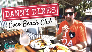 Danny Dines | Coco Beach Club Restaurant | Royal Caribbean's Perfect Day Coco Cay | 4K