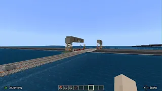 Minecraft train crossing V5 (Interstate highway crossing)