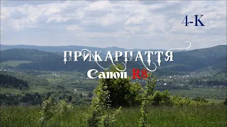 Літо на Прикарпатті 4К Canon R8