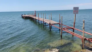 Азовское море 27.05.2021 Бердянск. Приморская площадь