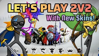 Stick War 3 Let's Play With New General Skins! All 7 Generals Challenge In 2V2 | New Update