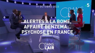 Alertes à la bombe, affaire Benzema...psychose en France - Reportage #cdanslair 19.10.2023