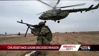 Ukrainian resistance force leader talks with Pittsburgh's Action News 4 from Kyiv