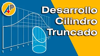 Desarrollo de un Cilindro Truncado