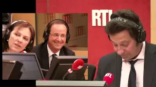 Laurent Gerra imite François Hollande... devant François Hollande ! - RTL - RTL