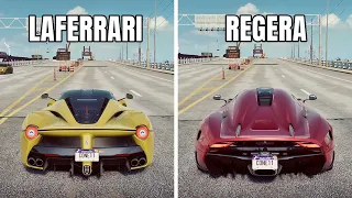 NFS Heat: REGERA VS LAFERRARI (WHICH IS FASTEST?)