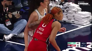 WNBA Washington Mystics v New York Liberty 5/14/24 (last 5 minutes of first half) part 1