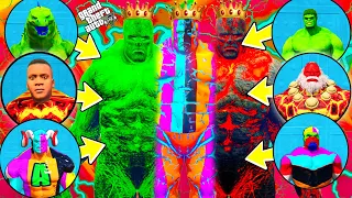 FRANKLIN STOLEN BLUE ICE & LAVA GOD POWERS TO ENTER BLUE ALL FATHER ICE & LAVA GOD HEAD IN GTA 5