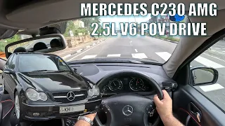 Mercedes Benz C230 AMG W203 POV Drive
