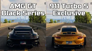 NFS Unbound: Mercedes-AMG GT Black Series vs Porsche 911 Turbo S - WHICH IS FASTEST (Drag Race)