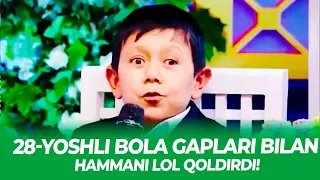 28-YOSHLI BOLA GAPLARI BILAN HAMMANI LOL QOLDIRDI!