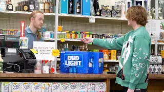 Buying Beer with Obviously Fake ID!