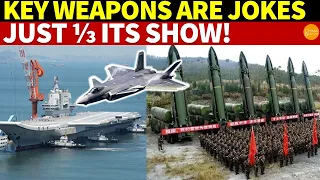 China’s Aircraft Carriers, Stealth Jets & Missiles Are All a Joke! PLA’s Might Is Just ⅓ Its Facade