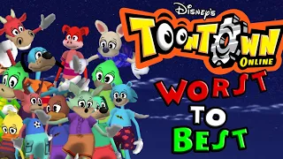 Ranking Every Toon In Toontown Servers