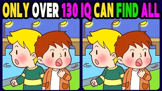 【Find the difference】Only Over 130 IQ Can Find All! / Fun Challenge【Spot the difference】319