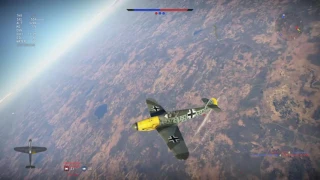 War Thunder Bf-109 F1 vs Spitfire