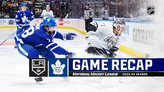 Kings @ Maple Leafs 10/31 | NHL Highlights