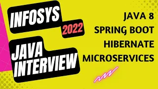 Infosys | Java interview | real time interview series | interview 31