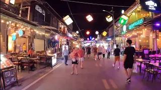 Pub Street Siem Reap Cambodia 2022 | nightlife walking tour 4k60