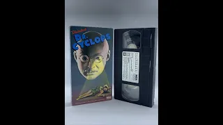 Opening & Closing to Dr. Cyclops (1940) 1989 VHS