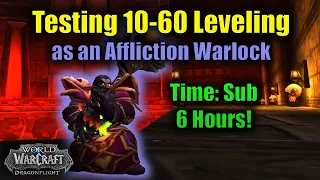 Testing Affliction Warlock 10-60 Leveling