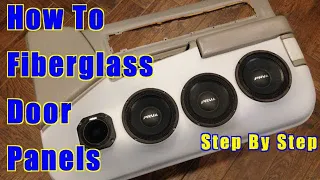 How To Fiberglass Door Panels Step By Step 1996 Bubble Chevy Impala / Caprice