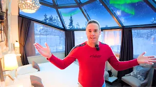 I Stay In A Glass Igloo In The Arctic Circle! - OMG