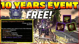 NEWS! FREE VIP 30 Days LEGENDARY Choice Pack Title Protector`s Jubilee 2023  - Neverwinter Mod 25