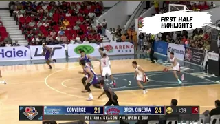 Brgy. Ginebra San Miguel vs. Converge FiberXers | April 27, 2024 | First Half