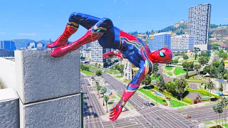 GTA 5 Spiderman Motorcycle FailsRagdolls Euphoria Ep26 Euphoria Physics, fails, jumps Euphoria Ep 26