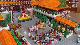 LEGO Lunar New Year Temple & University Heights Showcase