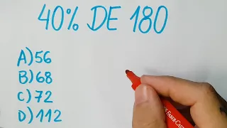 🔥 HELP MATEMÁTICA BÁSICA -  Porcentagem Fácil  #353