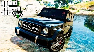 РЕАЛЬНАЯ ЖИЗНЬ В GTA 5 - КУПИЛ MERCEDES G65 AMG! ПРОВЕРЯЕМ ГЕЛИК НА ПРОХОДИМОСТЬ! 🌊ВОТЕР