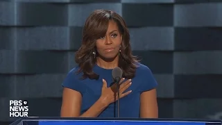 Watch first lady Michelle Obama’s full speech at the 2016 Democratic National Convention