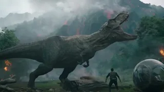 T-Rex Roar - Interrupted by Volcano (Jurassic World: Fallen Kingdom)