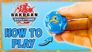 How To Play Bakugan | Bakugan: Evolutions Toy Battling Game & Arena