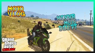 GTA V: Vida Real -MINHA MOTO DEU PT (Moto Vlog)#05