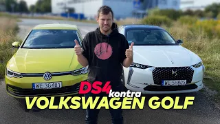 DS4 kontra VW GOLF - czy warto dopłacać do francuskiego premium?