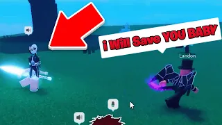 I FOUND TOXIC TEAMERS PROTECTING A EGIRL IN BLADE BALL... (Roblox)