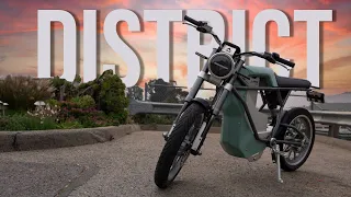 Is This The Future of Street Bikes? || Landmoto District E-Motorcycle Test Ride